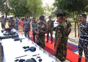 DG of CRPF shared meal with Action Team