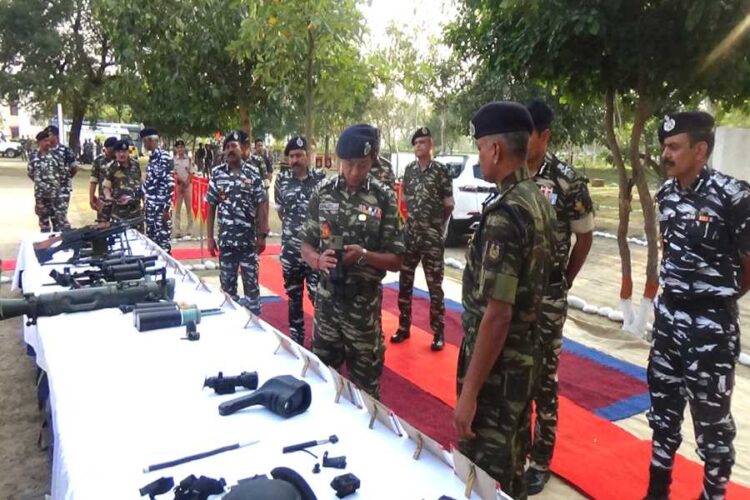 DG of CRPF shared meal with Action Team