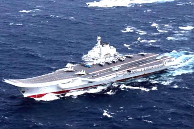 Senior Navy officers review operational situation during trilateral exercise