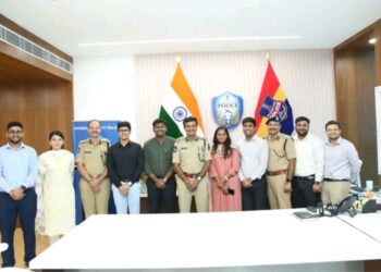 IAS probationers briefed by Hyderabad City Police