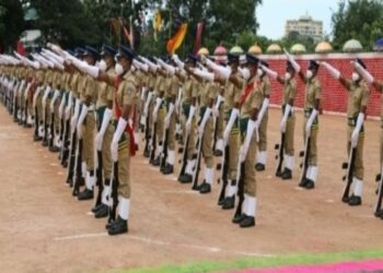 Kerala CM took salute at the Police Passing out Parade