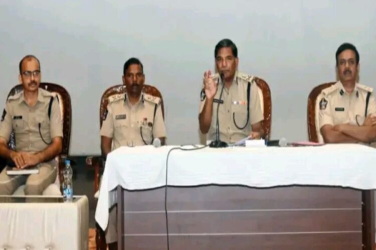 AP DGP held review meeting with police officers