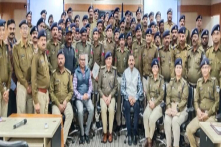 Completion of  induction course of acting head constables