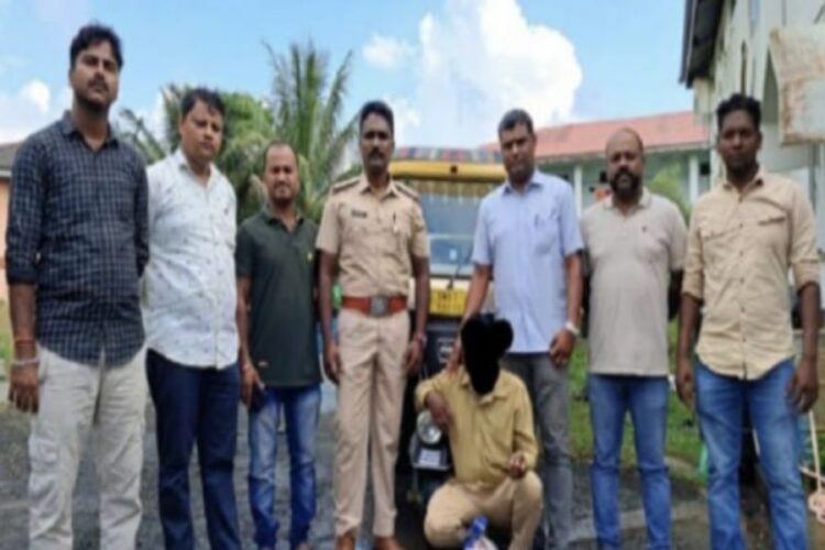 Andaman Police arrested a man with drugs