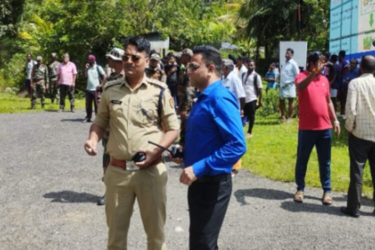 Police and Campbell Bay Administration Jointly conducted  Mock Drill
