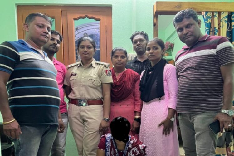 A&N Police apprehended a lady with Illicit Ganja
