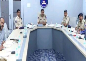 Cyberabad CP held a review meeting