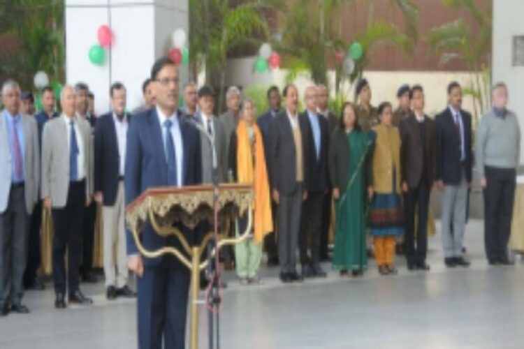 Commencement of New Year at the Police Headquarters.