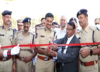 Hyderabad CP inaugurated various stalls at the exhibition