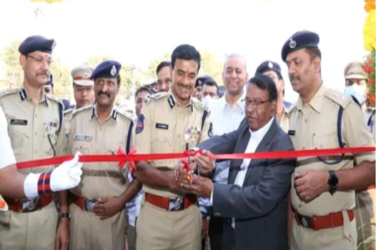 Hyderabad CP inaugurated various stalls at the exhibition
