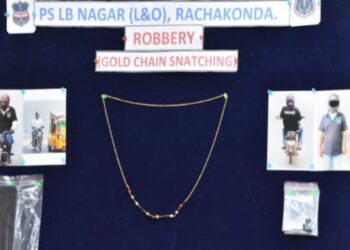 Rachakonda  Police arrested One Gold Chain Snatcher and made recovery