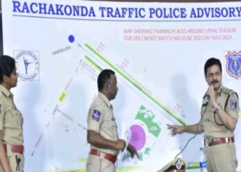 Security arrangements for 1st ODI Match