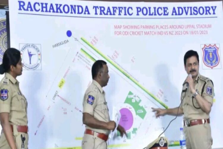 Security arrangements for 1st ODI Match