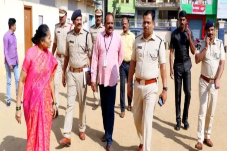 Tirupati District S.P conducted inspection