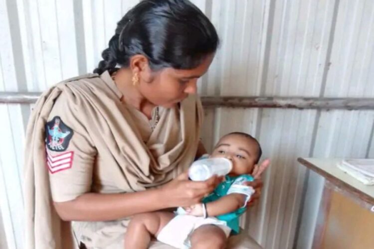 A woman head constable with a motherly heart