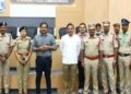 Cyberabad CP felicitated the police personnel
