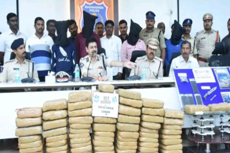 Rachakonda Police arrested accused persons with drugs in different cases