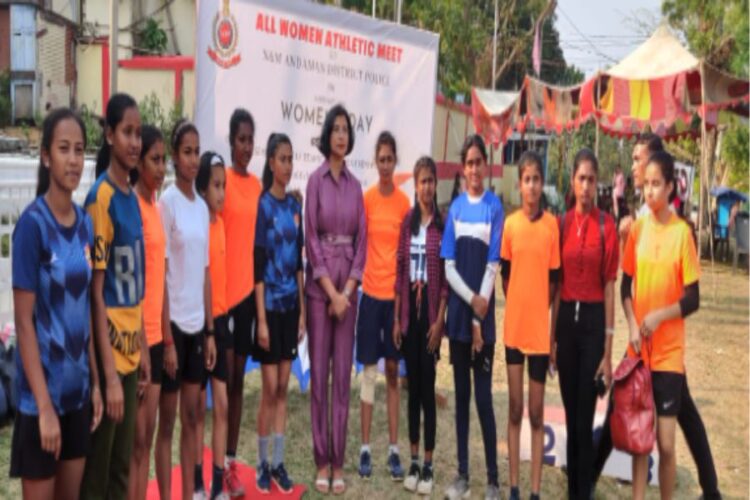A&N Police organised Athletic Meet on the eve of International Women’s Day