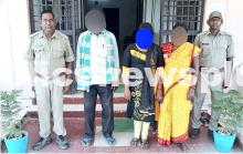 Rescued woman reunited with parents by Police