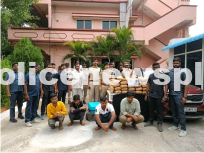Rachakonda Police nabbed four Interstate Ganja Peddlers