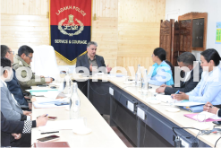 Coordination Meeting Ladakh Police