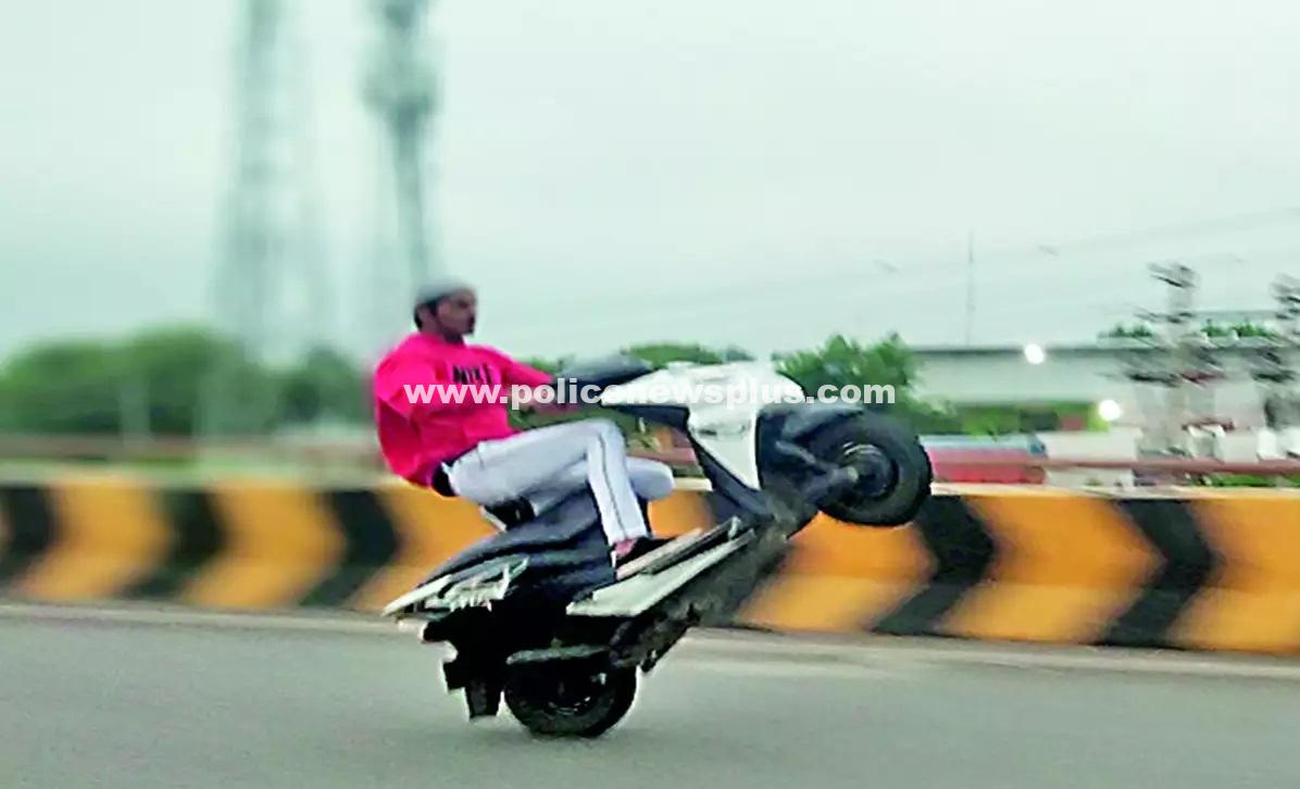 A special police team arrested six people who were wheeling on different roads of Bengaluru