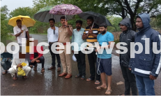 Ganja Raid: Manthal Police