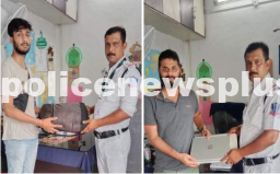 Recovered Belongings Handed Over