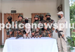 Search Operation and Arms Recovery