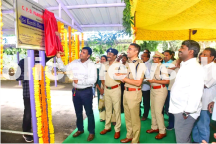 City Police Commissioner Inaugurated Parking and Dining Hall