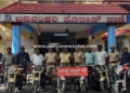 Police Arrested two persons who were breaking the locks of two-wheelers and stealing them