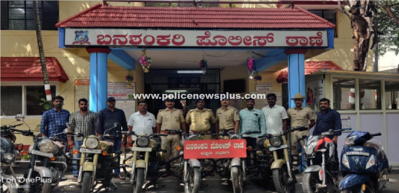 Police Arrested two persons who were breaking the locks of two-wheelers and stealing them