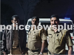 Family Rescued by Police in Jungle