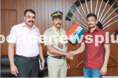 Police Officer Honored for Medals