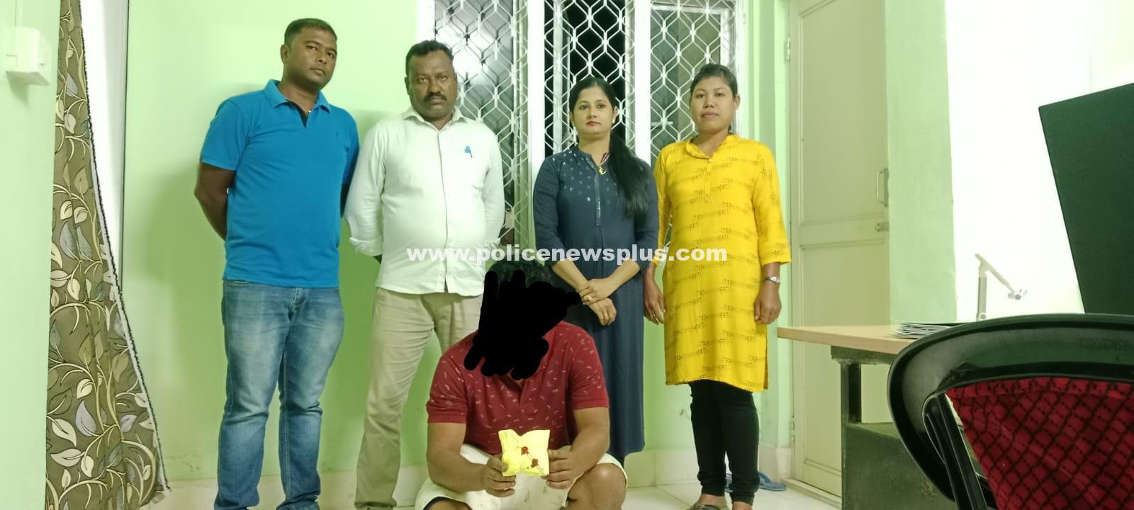 Successful Drug Bust by Kalighat Police: Crackdown on Illicit Ganja Trade