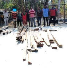 Timber Seized in Mayabunder – Police News Plus