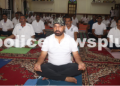 Yoga Session with DGP