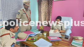 SP Inspects Burja Police Station