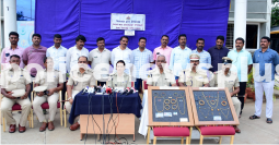 Police arrest suspects, recover valuables