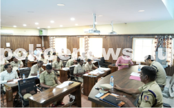 Monthly Crime Meeting held by SP