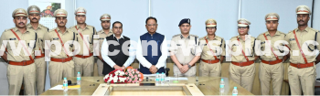 Police Trainees Meet CM