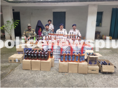 Raid of Illegal Liquor in Saraikela Kharsawan District 