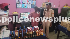 Panisagar Police conducted Anti Liquor Raid
