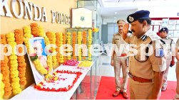 Gandhi Jayanti Tribute in Rachakonda