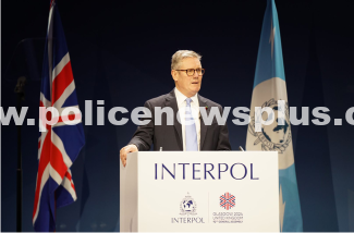 British Prime Minister opens global police summit in Glasgow