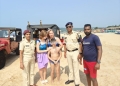 Boy Rescued at Baga Beach