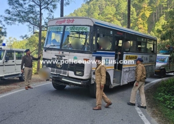Traffic Violation Action in Almora district