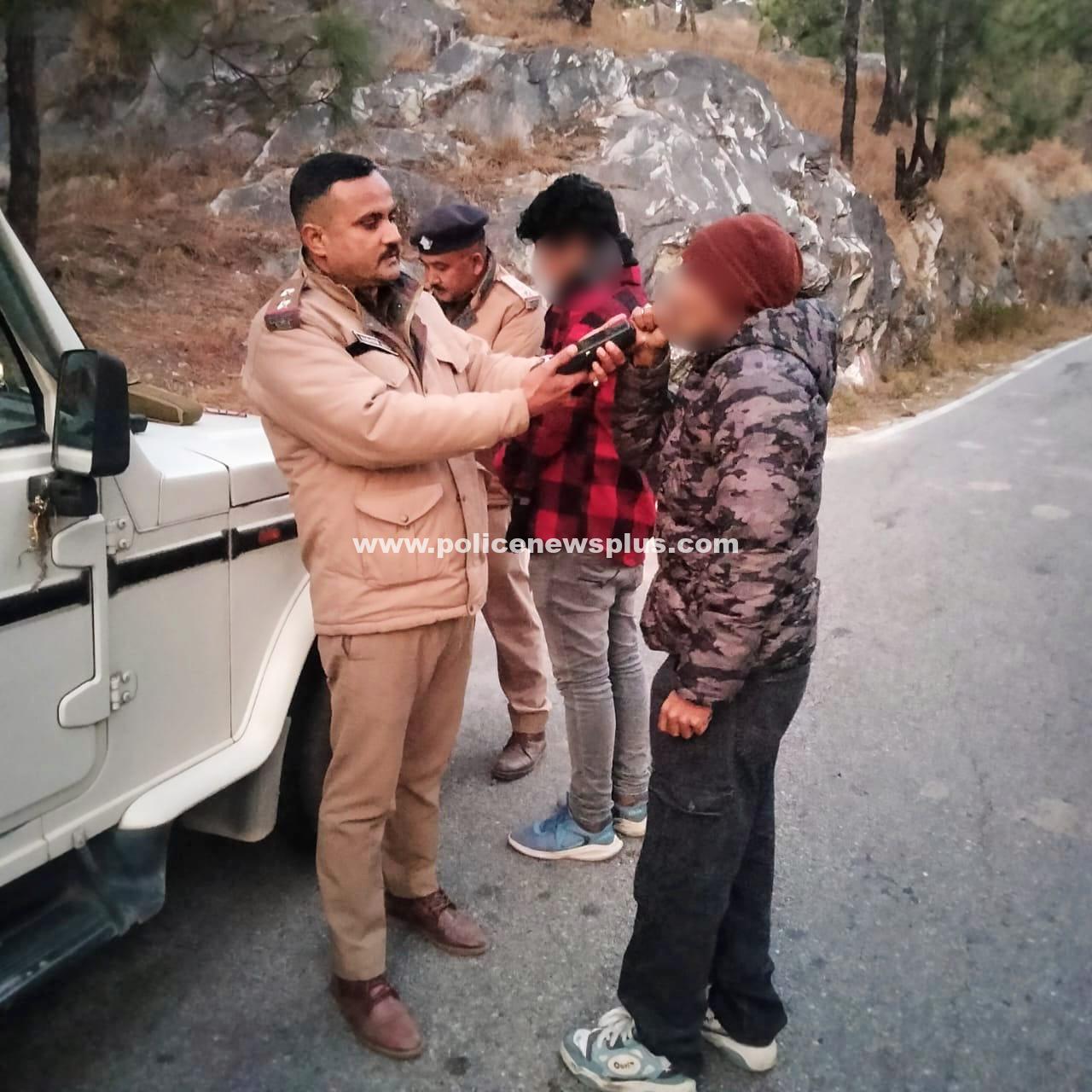 Action of Almora District Police