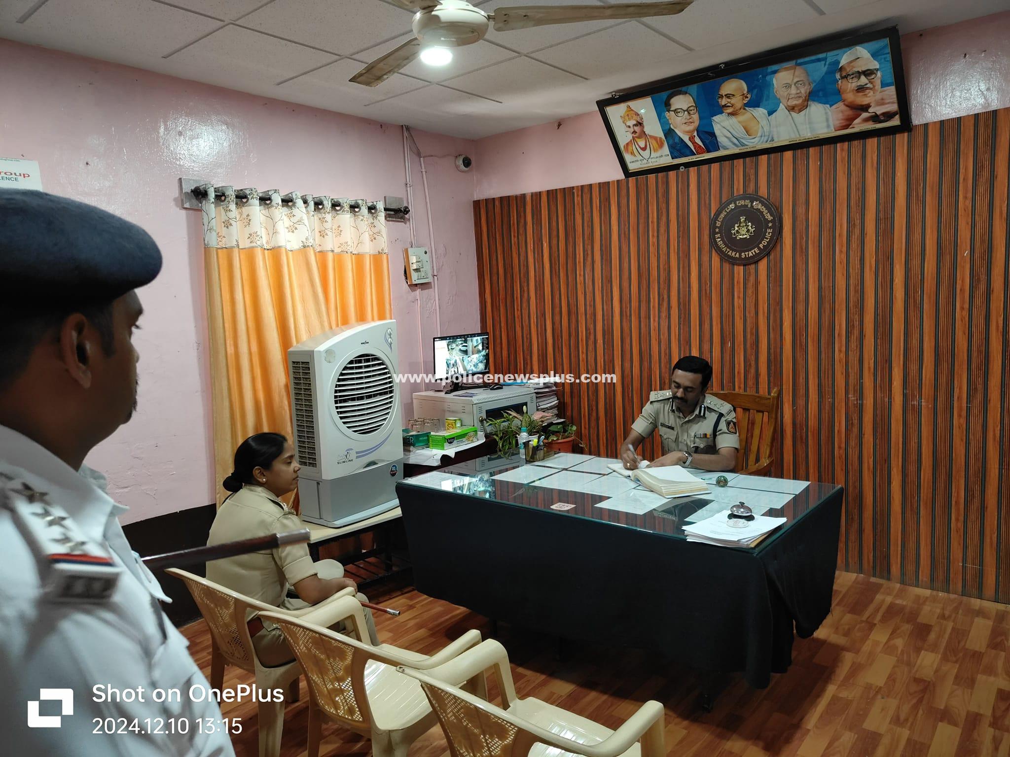 CP Visit to Traffic Police Station