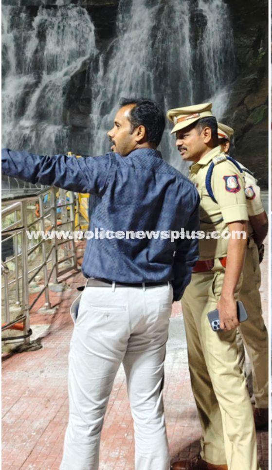 Bathing is permitted at Kutrala Falls